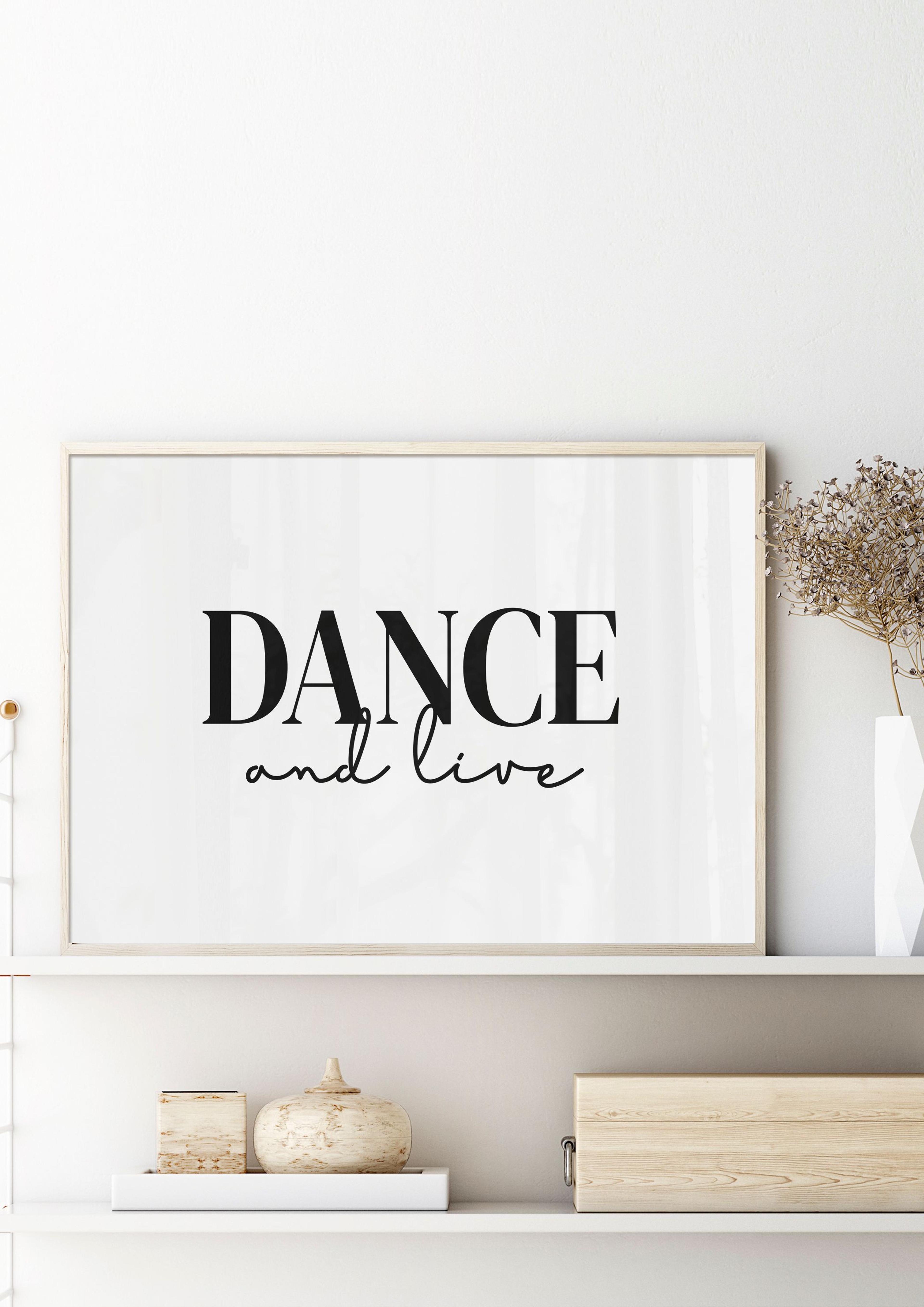 Plakat Dance and...