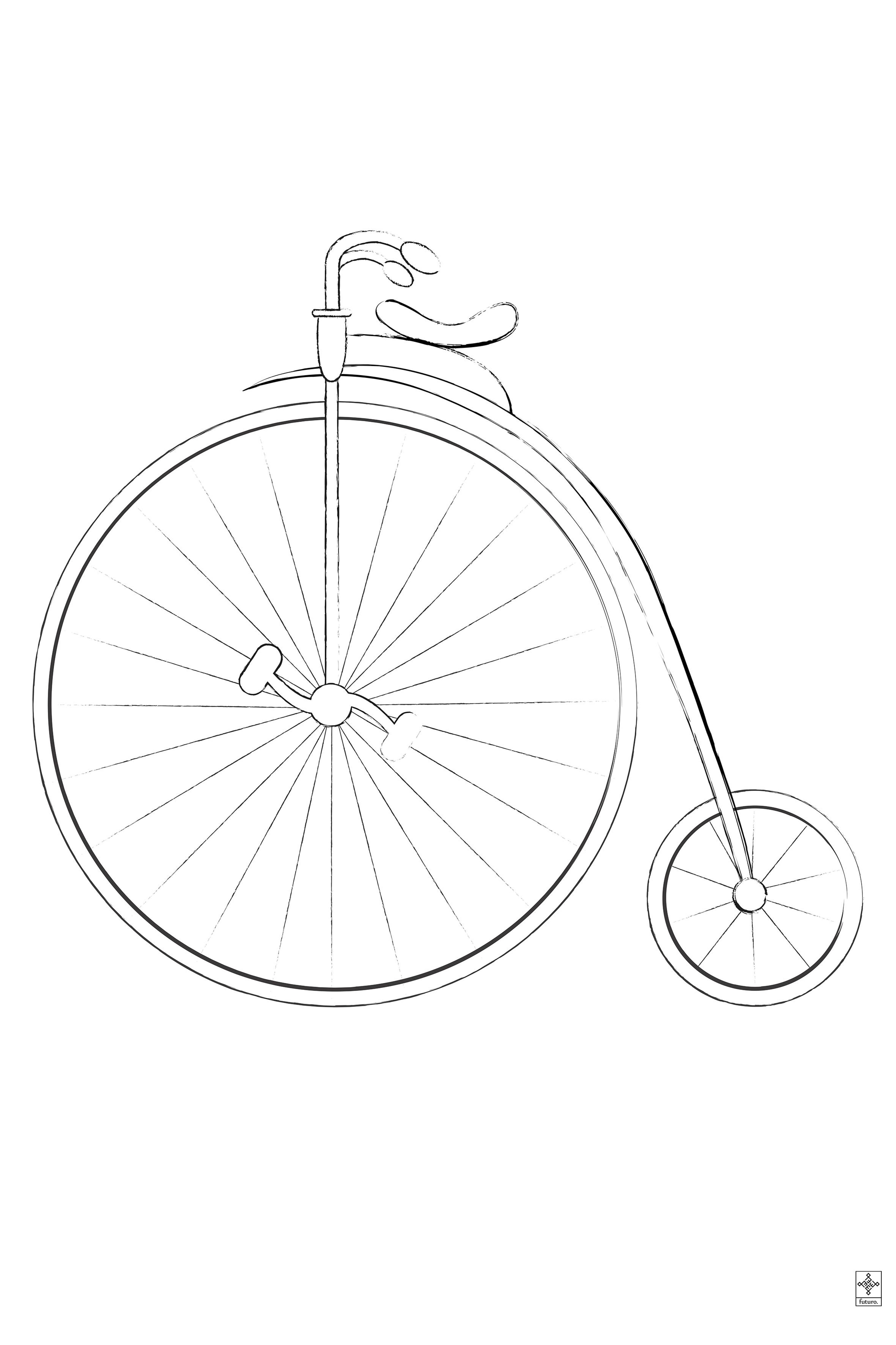 Plakat Bicykl
